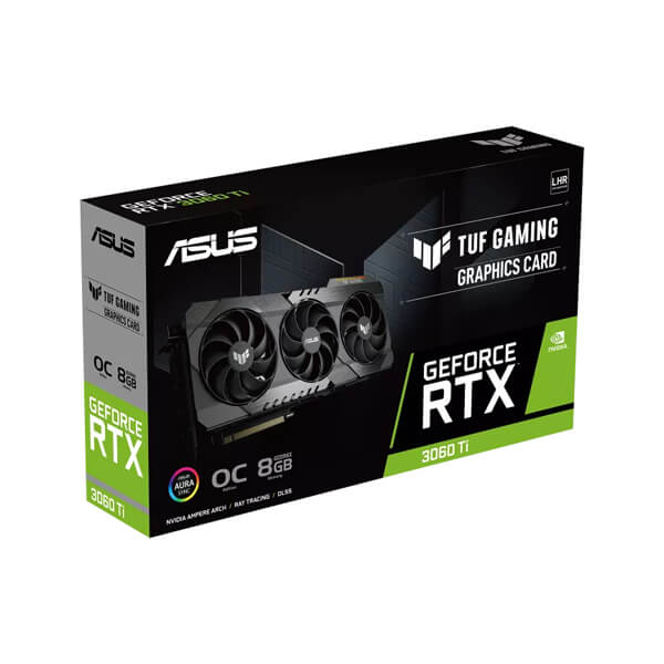 Asus TUF Gaming RTX 3060 Ti OC LHR 8GB Graphics Card